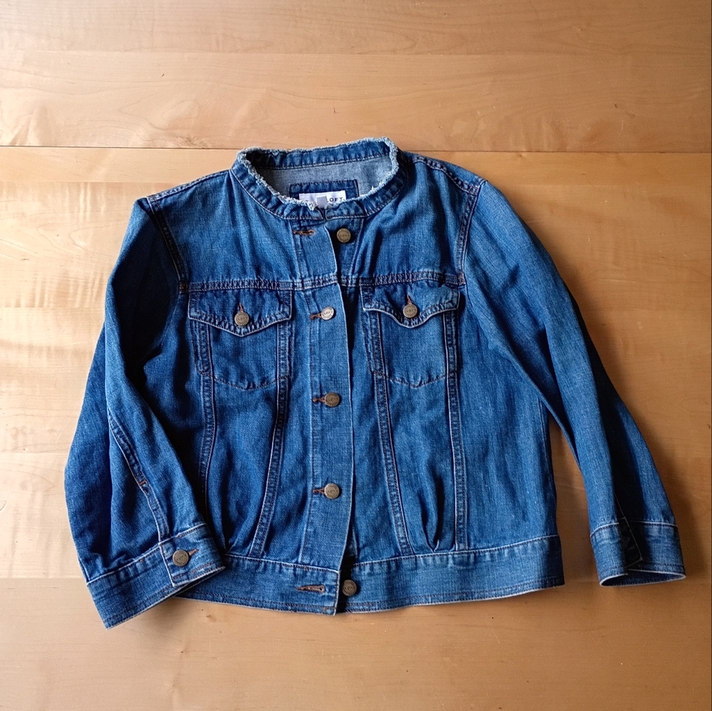 Loft Made & Loved Denim Jacket | size M - Picture 5 of 9